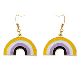 Non-Binary Rainbow Earrings